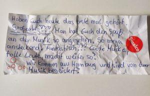 Klasse Feedback ,Danke!